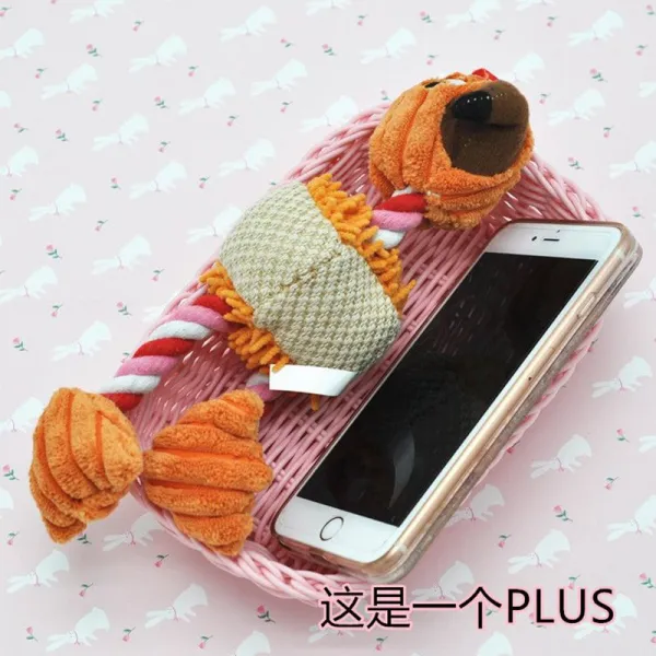 강아지 발생 완구 내 물어뜯기 금모라 브라도 대형 이누테디 봉제완구 PETTOY, 오렌지색 색깔 괴성 새