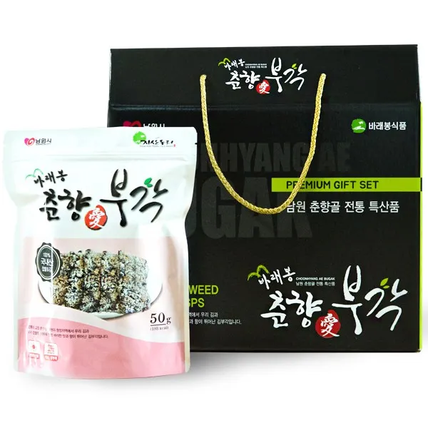 바래봉춘향애김부각 선물셋트, 1박스, 650g