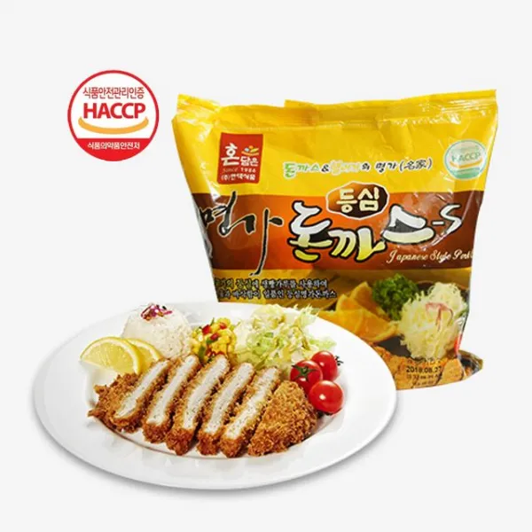 한맥 혼담은 바싹한 냉동 명가 등심돈까스 돈가스 (저렴한돈까스/냉동돈까스/분식돈까스/업소용돈까스), 본상품선택