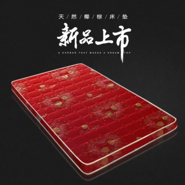 접이식매트리스 .종려나무 침대매트리스 1.2미터 싱글 가을겨울용 미용실 학생 80x190cm편안한, C15-B스타일 3E종려판 5CM현생에 인연이 있다