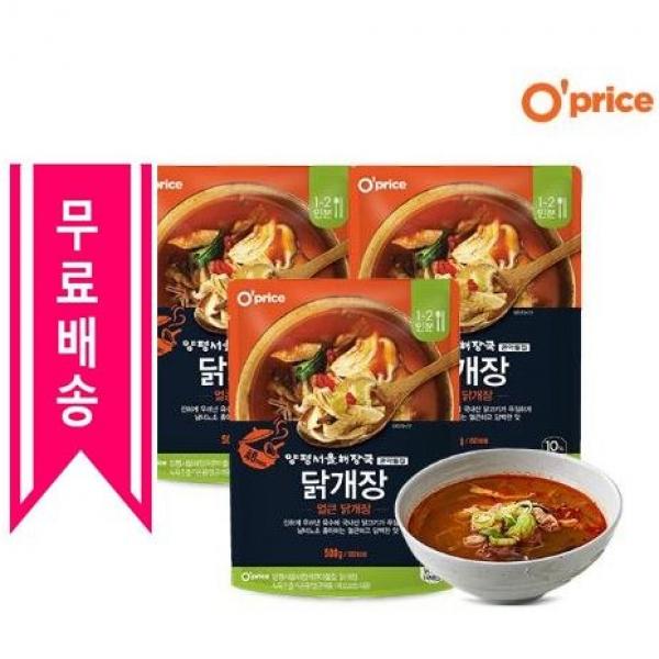 (양평서울해장국 큰아들집과 콜라보) 오프라이스 닭개장 500g X 10개(1박스), 10개
