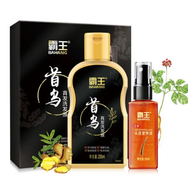 [패왕 우발머리 샴푸 + 육발액 + 패왕 (BAWANG) 수우산 샴푸(8), 1개, 0ml