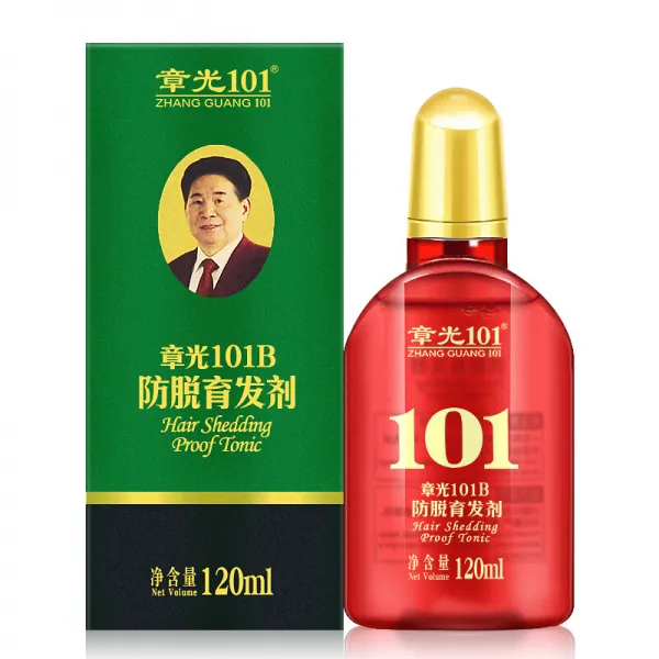 장광 101B 탈모방지샴푸 탈모방지샴푸 발색선개선 비듬제거지가려움보호모발 남녀생모발육액 120ml