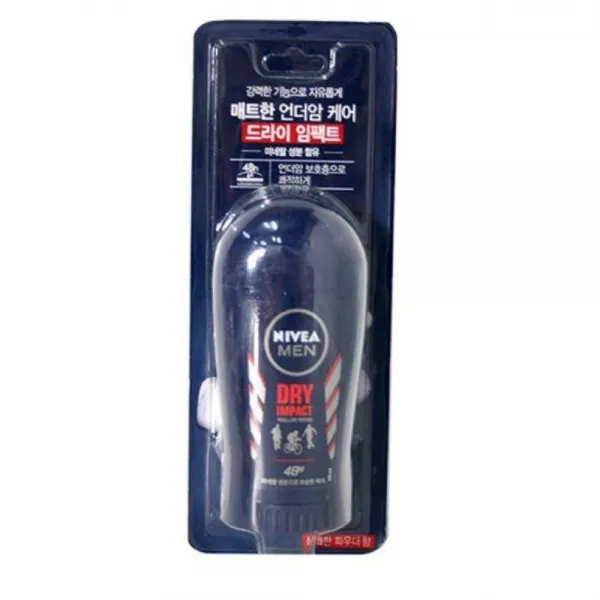 데오드란트 드라이 임팩트40ml(상쾌한파우더향)/니베아/암케어/nivea/냄새/땀냄새/겨땀/스프레이/겨드랑, 1