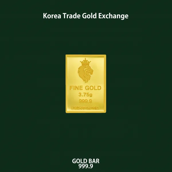 미니골드바 3.75g 돌선물 한국무역금거래소 한돈