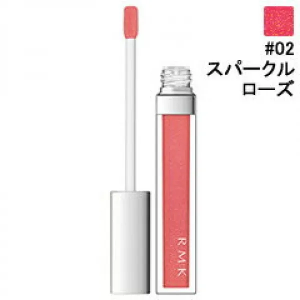 [5%off+3000엔 off쿠폰(요(요)획득)4/28 9:59까지][(오키나와 외딴 섬을 제외)]RMK컬러 립 글로스#02스파, 1