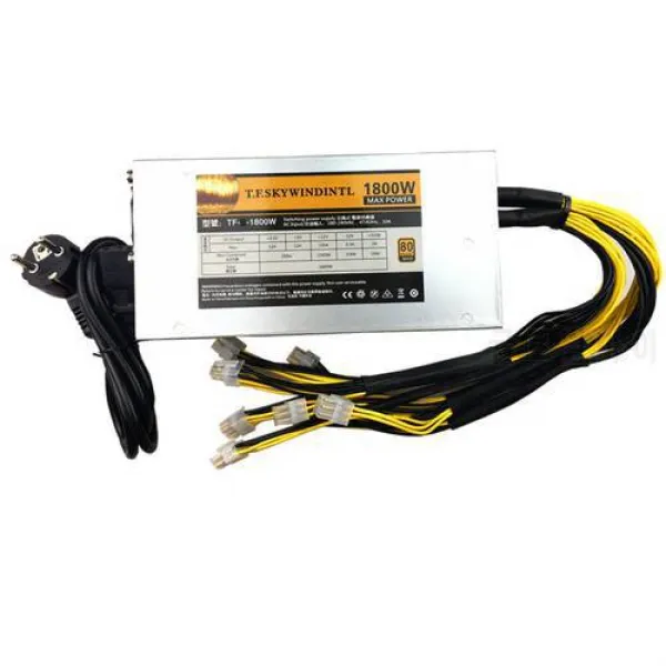 1800W 10 * 6PIN 광업 기계 전원 공급 장치 Ant 시리즈 광업 기계 비트 코 L, 상세내용참조