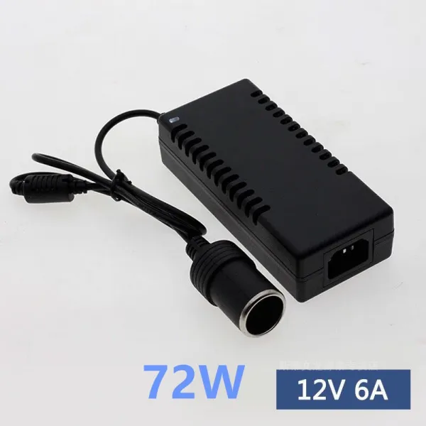 환풍기 뉴타입 전원 어댑터 220V볼트 12V복직 전환 시가잭 플러그 가정용 자동차 전자기기, T02-12V6A72W(미니선풍기 세차기 사용)