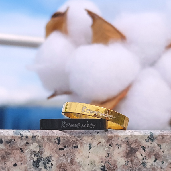 나눔제작소 위안부 기부 후원 리멤버 그래피티 각인 써지컬스틸 반지