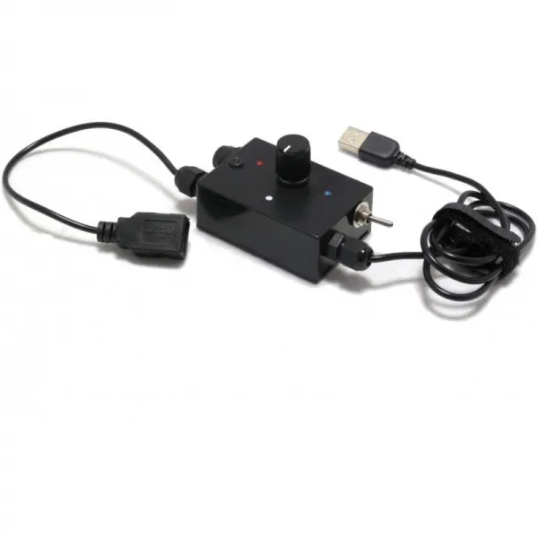 또 밤이슬과 서리에 초조해하지 않는다! USB 렌즈 히터 전용 온도 컨트롤러 (LED 발광 색상 핑크), 단일상품