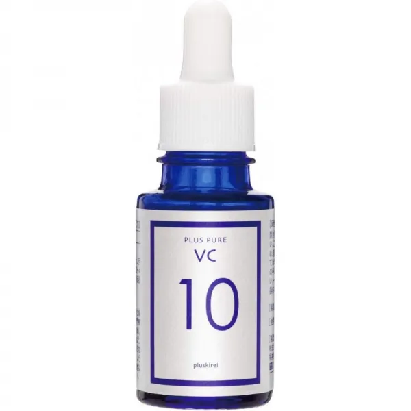 비타민 C 세럼 플러스 깨끗하게 플러스 퓨어 VC10 순수 비타민 C10 % 함유 양친 매성 미용액 (10mL (약 1, 1, 단일상품