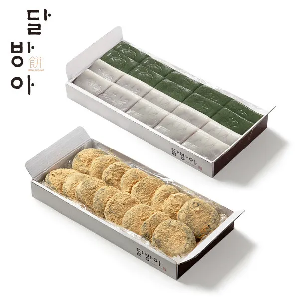  달방아 콩쑥찰떡+앙금절편 상세 설명 참조