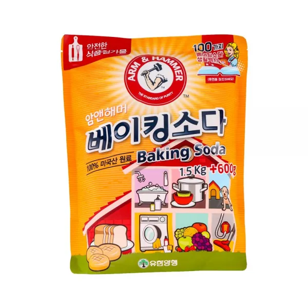 [AKH_9357277] 암앤해머 베이킹소다 2100g 주방청소세제 청소용베이킹소다 과일세척제 세탁용베이킹소다 과일세척베이킹소다, 단일상품, 단일상품