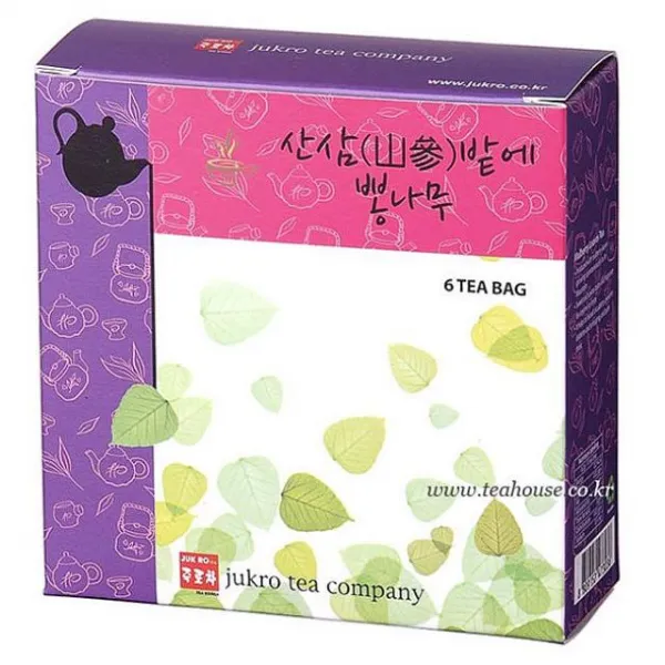천리마마트 조태연가 뽕잎차 6티백 산삼밭에 뽕나무 삼각티백 꽃 잎차, 1