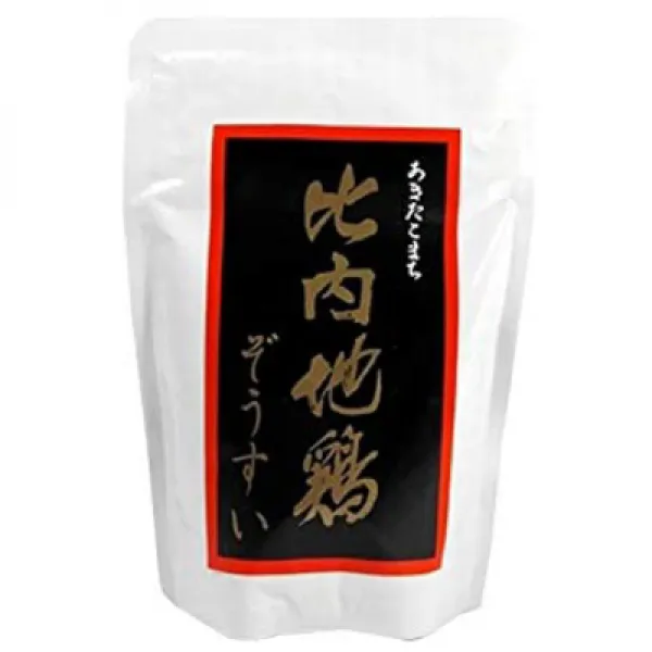 こまち食品工業 比内地鶏ぞうすい2個セット (250g×2) 미인 식품 공업 히나이 토종 닭 잡탕 2 개 세트 (250g × 2), 1