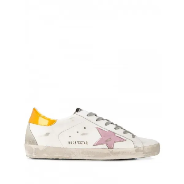 [Golden goose] GOLDEN GOOSE 여자 G36WS590S59 WHITE 가죽 스니커즈