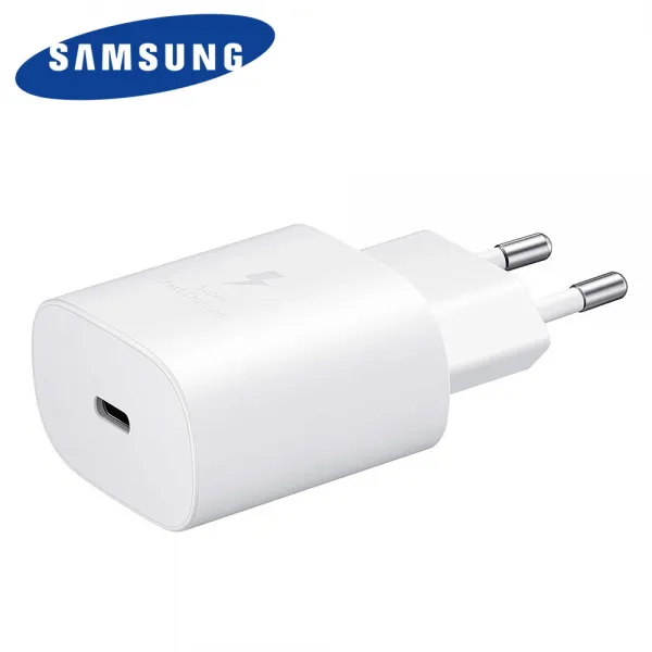 삼성 삼성정품 25W PD 고속충전기 EP-TA800 5G 휴대폰 PPS기능 9V 2.77A C to 25와트 급속충전기, 1개, 25W 고속충전기 TA-800 (케이블미포함) 화이트