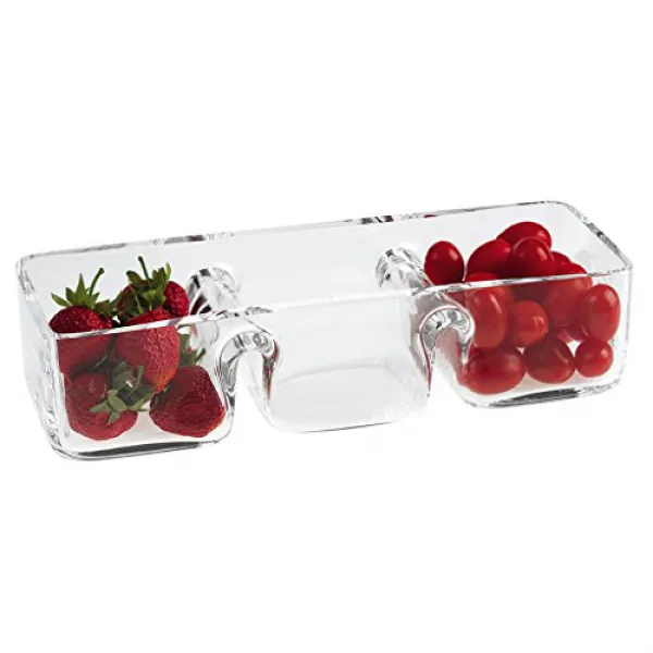 Badash Hostess Three Section Server 12x4.5” Badash 여주인 세 섹션 서버 12x4.5 ”, 1
