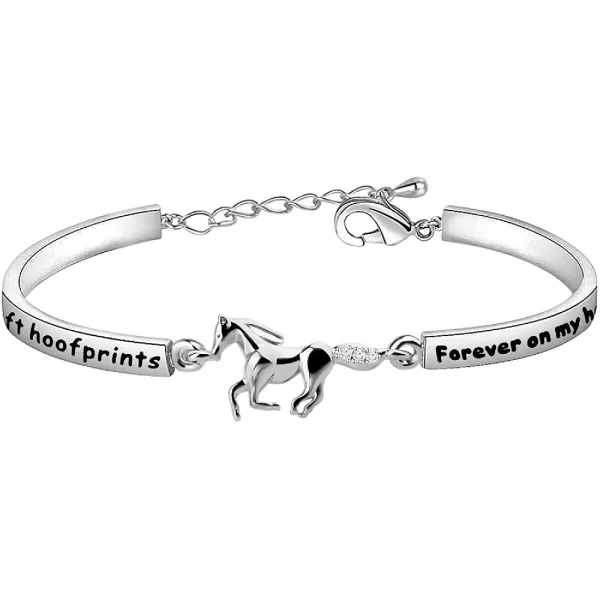 Zuo Bao 말 선물의 메모리에 말 동정심 선물의 주오 바오 말 기념 쥬얼리 손실 당신은 영원히 Horse Left S