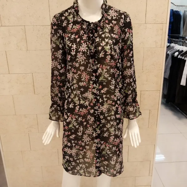 프로그램 꽃무늬 롱 블라우스 뉴코아 울산 성남점