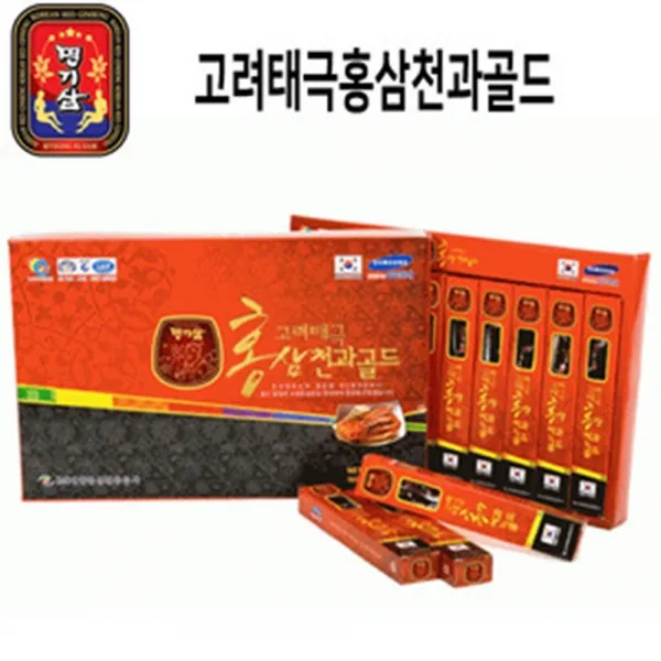 고려 태극홍삼천과골드 30gx10개+쇼핑백증정, 단일상품