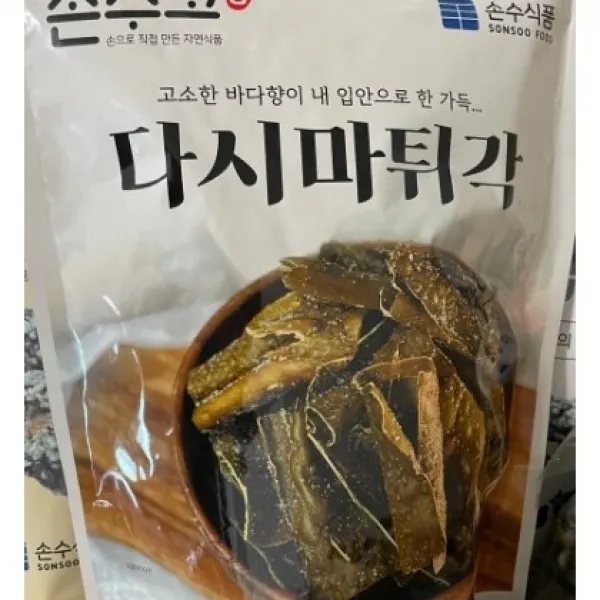 손수 다시마튀각 60g 4개, 부각