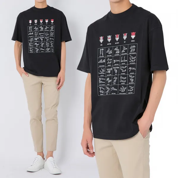 19ss 570805 Tevb7 1000 발렌시아가 그래픽 반팔