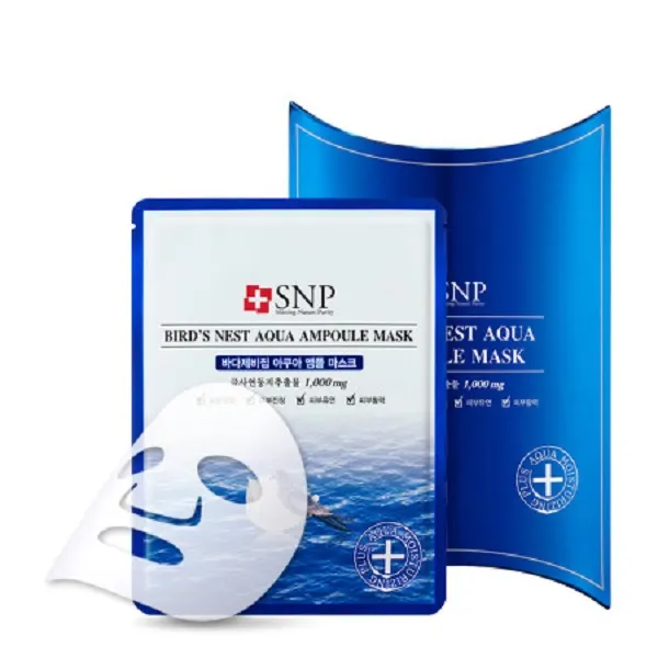 SNP 바다 제비집 아쿠아 앰플 마스크 10매, 단일상품, 단일상품