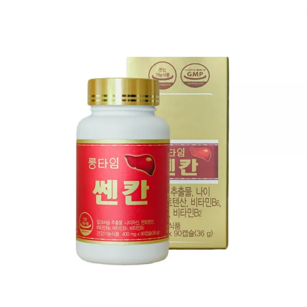 롱타임 쎈칸 프리미엄 밀크씨슬 간 영양제 3개월분 90정