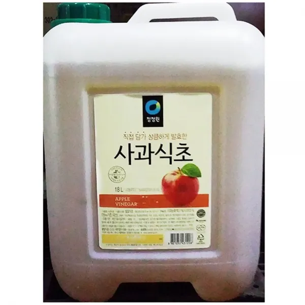 FOOD식초 사과 대상 18L 식당용 대용량 업소용 식자재 사과식초 식자제 식자재쇼핑몰 식자재마트FW3E6936, 1