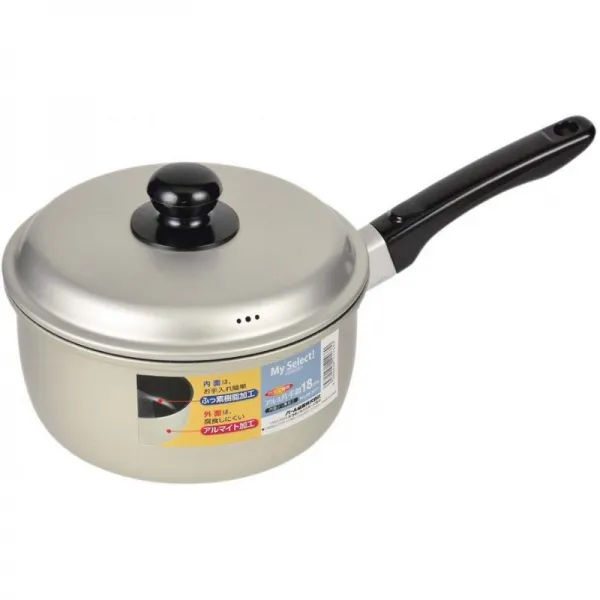 빠루 金属 남비 18cm 가스 난로 전용 내면 불소 가공 외면 알루마이트 가공 알루미늄 냄비 내 선택 HB-30, 단일상품, 단일상품