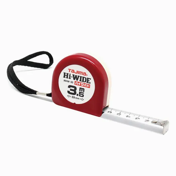 타지마 줄자 수동형 와이드 Nhw35 3.5m 16mm 타지마/줄자/수동형/와이드/Nhw35/35m/16mm 단일 수량