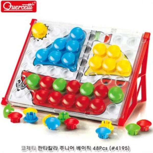 c일사천리_블럭놀이_동물 도형 만들기 도형 끼우기 감각 발달 블럭 놀이_W60104A