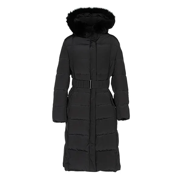 베스띠벨리 2019년 신상패딩 60%할인 무료배송 블랙 패딩 Hot신상 이태리수입원단 고퀄리티 천연모피 여성겨울패딩 구스다운 폭스 퍼 털트리밍 허리벨트 라인들어간 롱패딩 매장가 798.000원 빅사이즈 패딩55 66 77