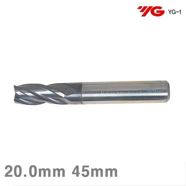 와이지원 4F Ticn코팅엔드밀 20.0mm 45mm 115 (1EA) 앤드밀 엔드밀 롱엔드밀 초경앤드밀 밀링작업 절삭 초경 공작 엔드밀 일반엔드밀, 본상품 선택