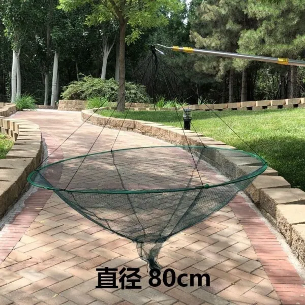 새우 통발 T 오픈 반두를 굴리다 옮기다 물고기 붙잡다 쌀 작은 고기잡이를 까기 그물 편리함 형 휴대하다 2694963557, 개방함 원형 80cm _10 미끼 _