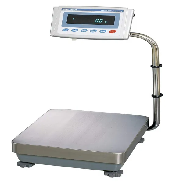 本体 AD 防塵・防水重量級天びん GP-12K ≪ひょう量:12kg 最小表示:0.1g 皿寸法:384(W)344(D)mm 検定無≫ 본체 A D 방진 · 방수 중량급 저울 GP-12, 1