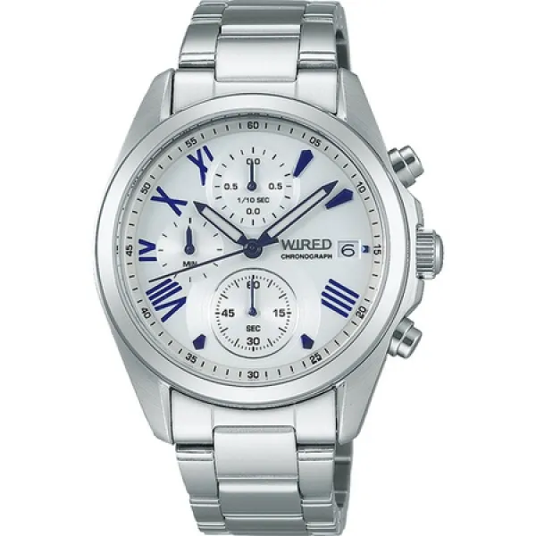 ★SEIKO 와이어드 WIRED WIRED 페어 모델 Mens chrono 매스컴 모델 맨즈 AGAT406 96119 20296119 -