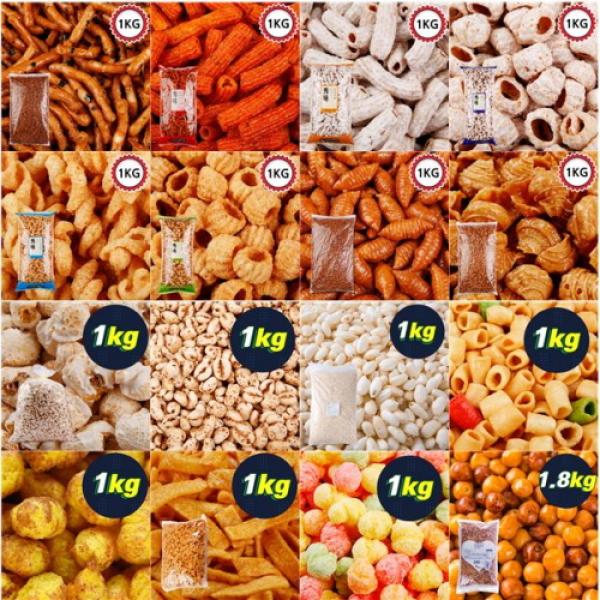 (무배) 대용량 과자 쿠키 비스킷 옛날과자 인간사료 40종, 36_G172_우리식품 개나리콘 1kg, 선택