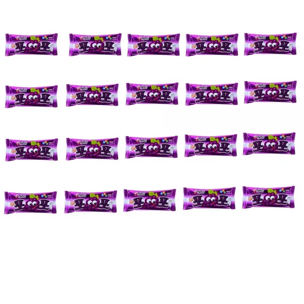 탑푸드 포포젤리 포도맛 16g X 20 아이들 간식 포도 맛 젤리 제리 젤라뽀 모음