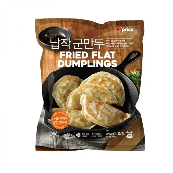 오프라이스 납작군만두 1050G, 1봉