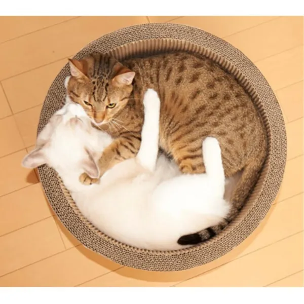 고양이 스크래쳐 냥모나이트 점보 베이지 본능만족, 기본값, 기본값
