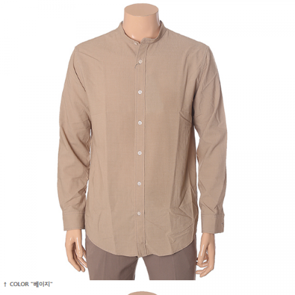 행텐 행텐아울렛 남성샴브레이 헨리넥셔츠 10230-020-602-51