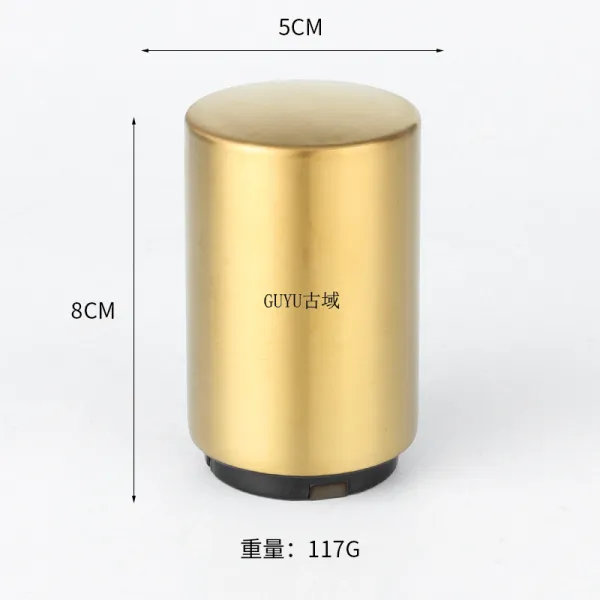 디어 스테인리스 스틸 자동개병기 맥주 시작 병 술집 가정용 누름식 개폐 신기, K76골드 맥주 병따개 자동 C64
