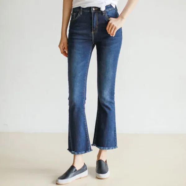 캣츠로맨스 꿀스판 다크워싱 부츠컷진