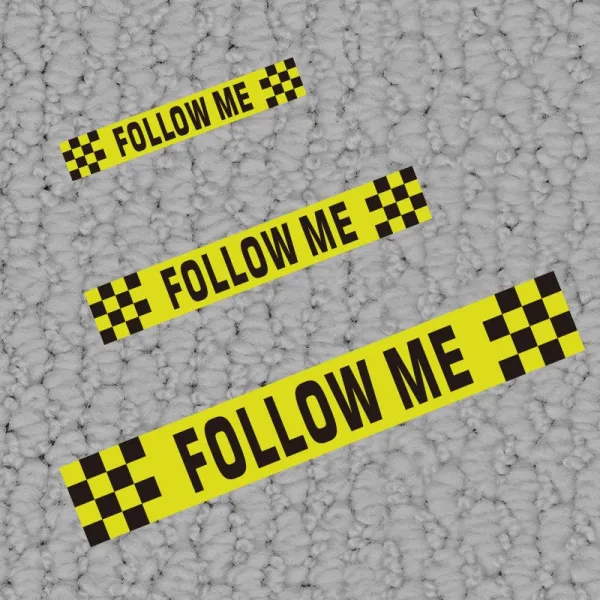 브로우주아 오토바이 자동차 FOLLOWME 따라잡다 나는 도발 차량 전동 바이크 웃기다 독창적 리플렉터, 롱 10cm *1.6cm 와이드 외가