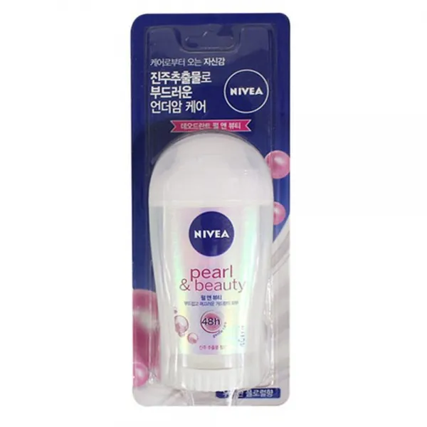 니베아 데오드란트 스틱 40ml 펄 겨땀 냄세 제거 니베아데오드란트 데오도란트 겨드랑이땀억제제 겨드랑, 1