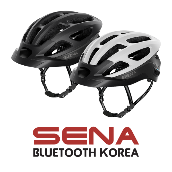 세나 R1 헤이카카오 에디션 블루투스 스마트 자전거 헬멧 메시 인터콤 후면 LED, 매트 블랙