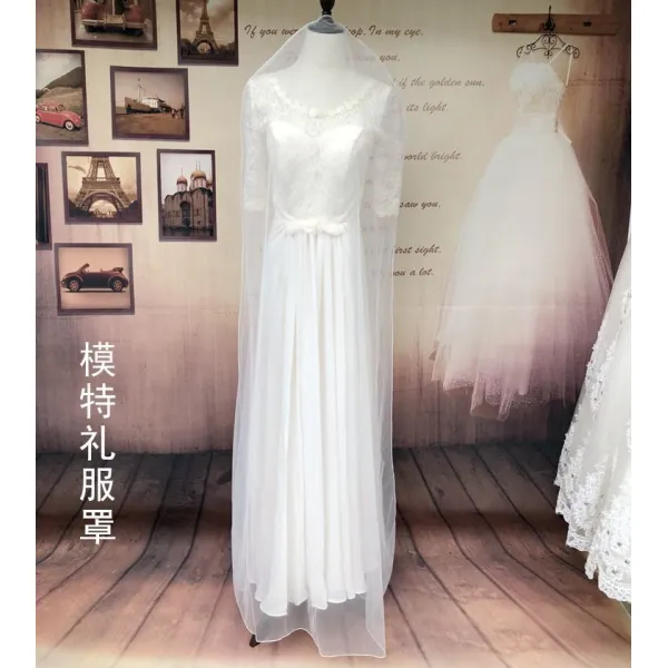 수화복 대연미 걸름망 사포 투명 연장 소프트 그리드 치파오, M- 화이바 -O42, 200cm 연장 미납금