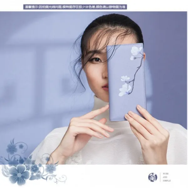  해외 남성가방 희 일 다민족 중국 바람 가방 숙녀 예술 카드 비트 길이의 지갑 진짜 가죽 폴더 잡고 달러 지폐 폴더의 섹션을 건너